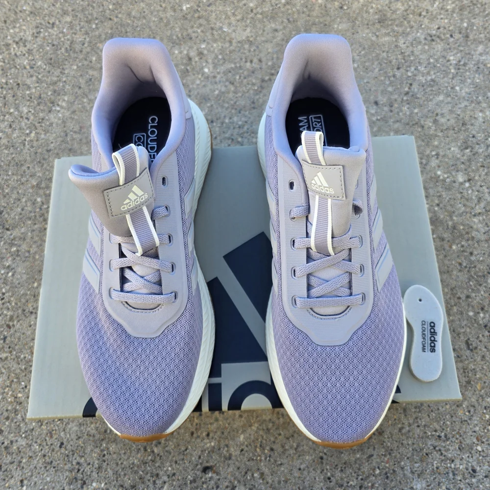 Adidas Cloudfoam Purple Sneaker Women Size 7.5